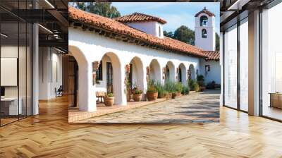 Spanish Colonial Style Architecture Wall mural