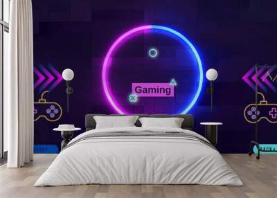 gaming channel Wall mural