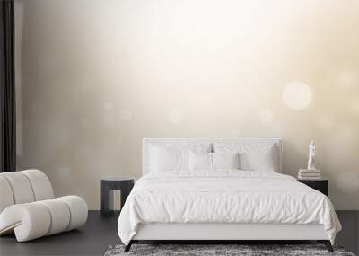 abstract gold bokeh background Wall mural