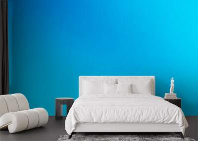 blue background Wall mural