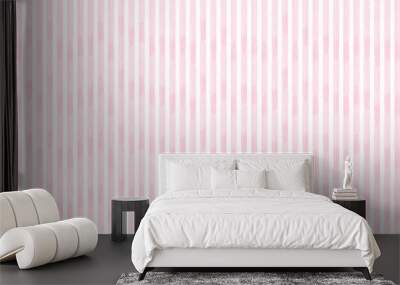 pastel pink Abatract background pattern. Wallpaper background texture line stripes Wall mural