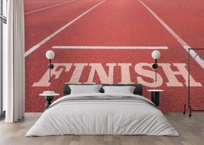 Finish Line Wall mural