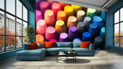 Color theory is the study of color mixing and the visual effects of specific color combinations (complimentary colors, color harmony, how to achieve specific tints and shades,  Wall mural