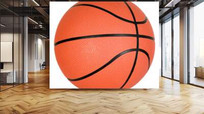 Orange basketball ball Wall mural