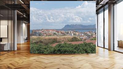 The old town of Chania, Crete, Greece Wall mural