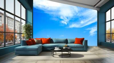 sky clouds background. Wall mural