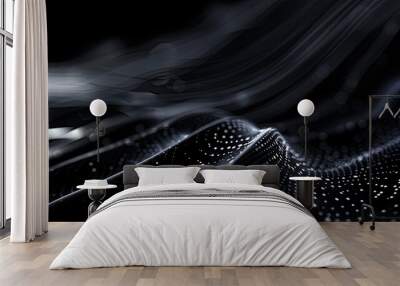 abstract dark wallpaper Wall mural