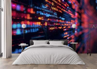 abstract dark wallpaper Wall mural