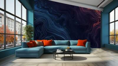 abstract dark wallpaper Wall mural