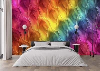 abstract lines seamless wallpaper Wall mural