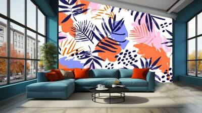 abstract pattern, vector illustration Wall mural