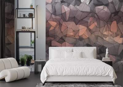 abstract wallpaper, dark pastel colours Wall mural