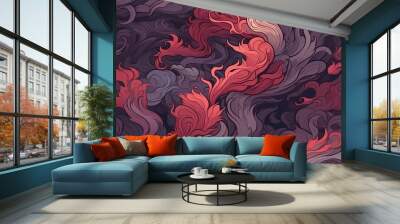 abstract wallpaper, dark pastel colours Wall mural