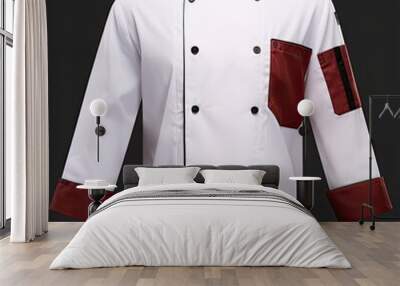 chef uniform illustration Wall mural