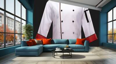 chef uniform illustration Wall mural