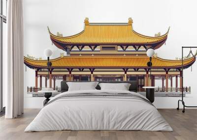 Traditional Chinese architecture Wall mural