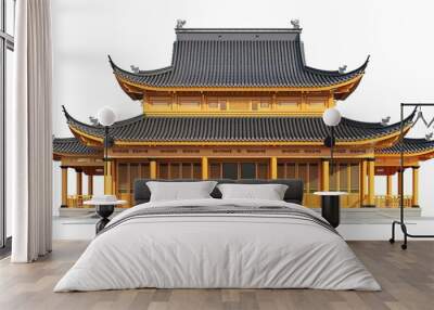 Traditional Chinese architecture Wall mural