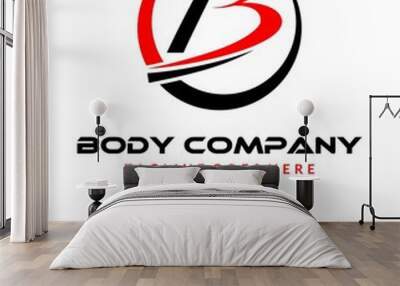 Body Wheel Wall mural