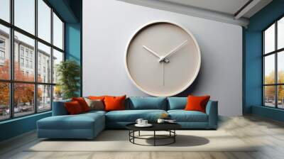 Analog clock old model Wall mural