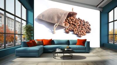 Red chana or kala chana is a small dark brown coloured chana with a rough coat, cultivated mostly in India and other parts of the Indian sub-continent with bag Wall mural