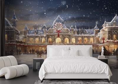 usmanbaloch1233_22992__Festive_Brasov_with-4C116.jpg Wall mural