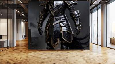 knight in armour Wall mural