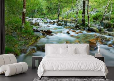 Water flow Wall mural