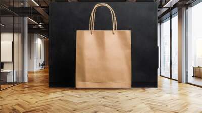 Blank Shopping Bag Wall mural