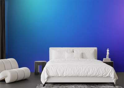 Blue dots background Wall mural