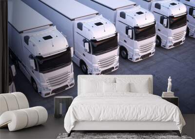 transport fleet 01 Wall mural