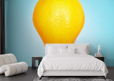 Lighr bulb Wall mural