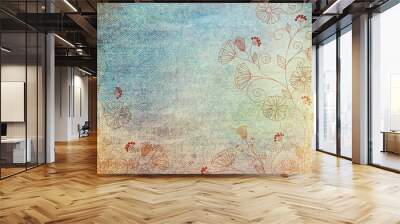 vintage background Wall mural