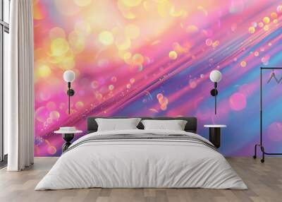 Colorful gradient light rainbow background blur colored abstract background with smooth colorful transition Wall mural