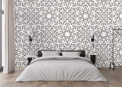 seamless pattern in islamic style Wall mural