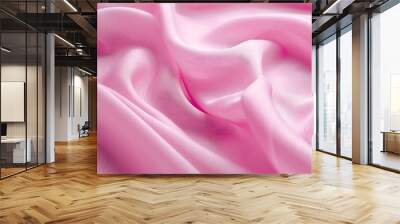 pink wool fabric texture Wall mural