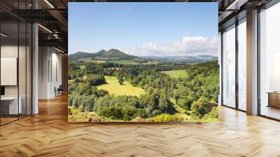 Scott's View.  Scott's View is a scenic viewpoint overlooking the valley of the River Tweed in the Scottish Borders. Wall mural