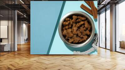 Tasty and delicious food for pet, pet accessories Wall mural