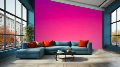 Gradient pink magenta abstract banner background Wall mural