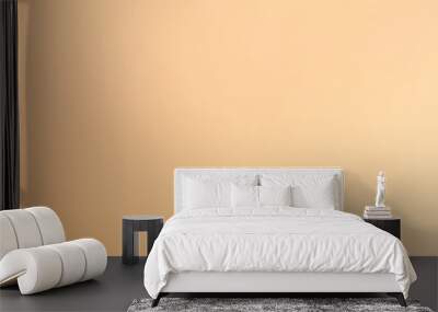 Light orange brown gradient abstract banner background Wall mural