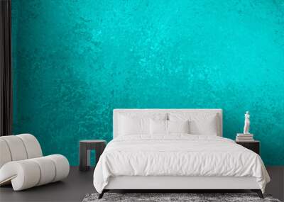 solid light blue background paper with vintage grunge background texture design, elegant grungy blue backdrop Wall mural