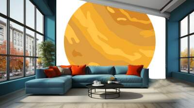 Venus Planet Illustration Vector Wall mural