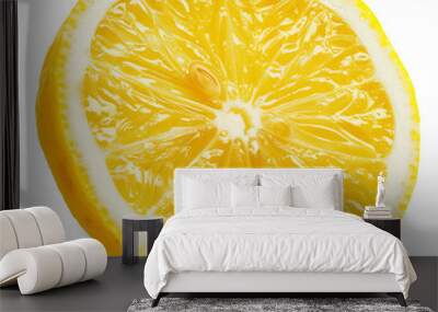 slice of lemon Wall mural