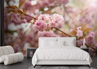 cherry flower Wall mural