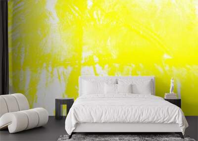 abstract autumn background, gradient degrade Yellow and white illustrations background, two tone image Wall mural