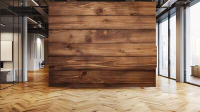 brown wood texture background Wall mural