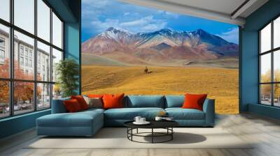 Tien Shan Mountains in Almaty, Kazakhstan, Central Asia Wall mural