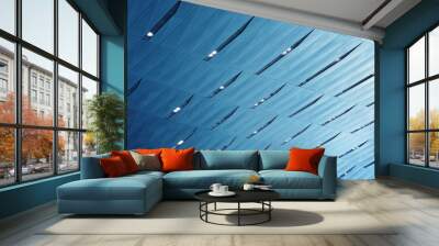 high tech style interior Wall mural