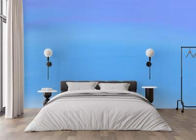 blue sky with clouds Wall mural