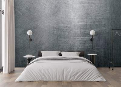 Brushed metal texture Wall mural