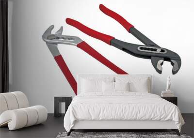 Red pliers Wall mural